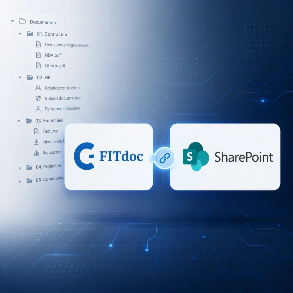 FITdoc koppelen aan Sharepoint. Automatiseer jouw mappenstructuur met efficiënt documentbeheer