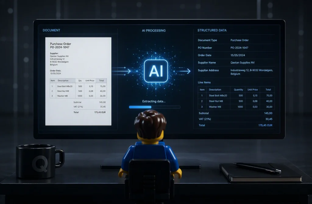 Data-extractie en AI-herkenning op documenten om meer uit jouw contracten en facturen te halen