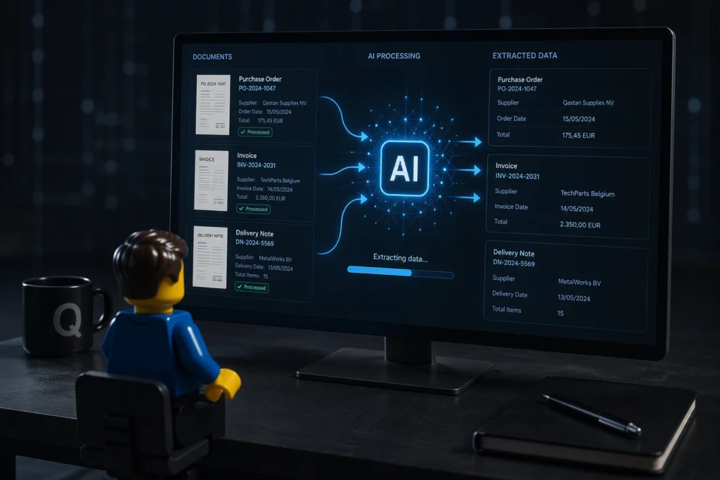 AI-documentherkenning via Qastan. Haal meer uit jouw data