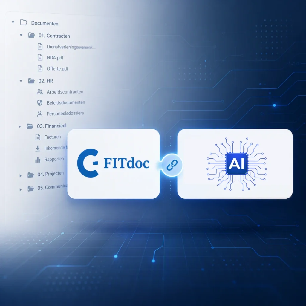FITdoc AI powered documentbeheer. Automatisering en digitalisering bij de hand.