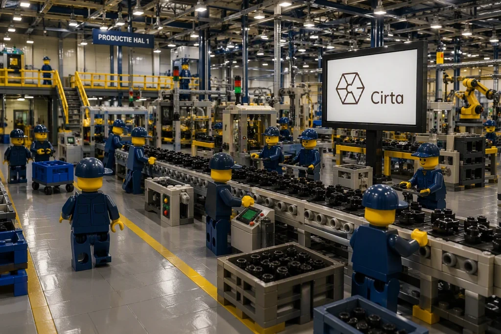 Cirta ERP is voor de productiesector. Automatiseren start hier.